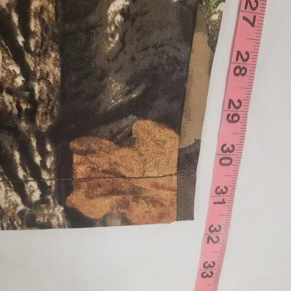 Field & Stream Camo Pants Mens XL Mossy Oak Cargo Twill Utility Camping Hunting - Picture 11 of 13